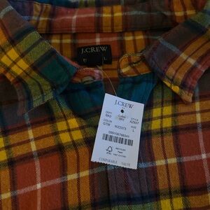 J. Crew Multicolor Plaid Men's Shirt